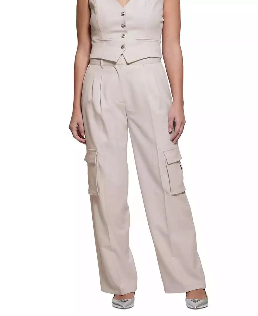 GUESS Women's Matea High-Rise Perfect Cargo Pants 3