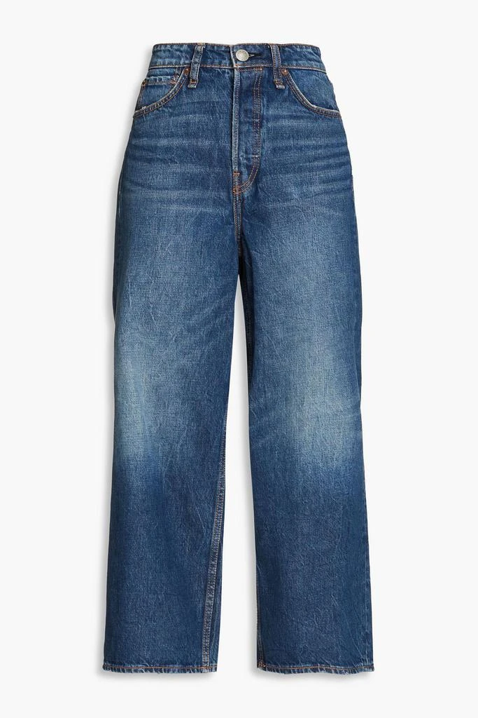 Rag & Bone Maya cropped high-rise wide-leg jeans 1