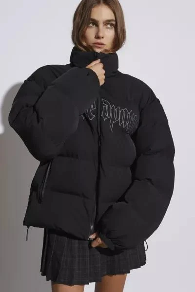 Wasted Paris Wasted Paris UO Exclusive Embroidered Logo Puffer Jacket 1