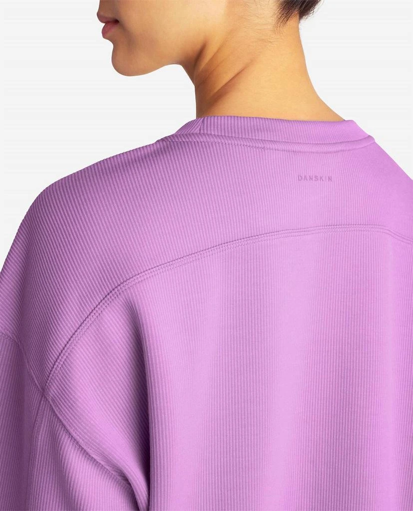 Danskin Danskin - Scuba Rib Luxury Sweatshirt 4