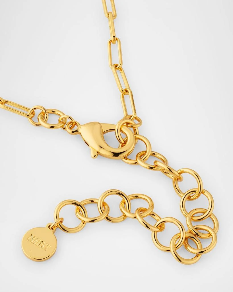 NEST Jewelry Tiger's Eye and Turquoise Heart Charm Necklace 4