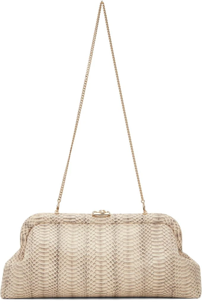 Jimmy Choo Beige Skylar Clutch 1