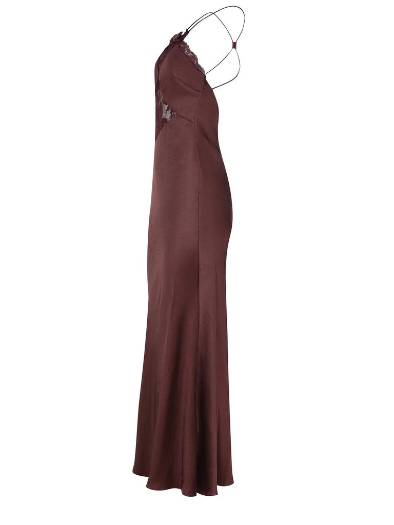 Self-Portrait Self-Portrait Satin Maxi Dress 3