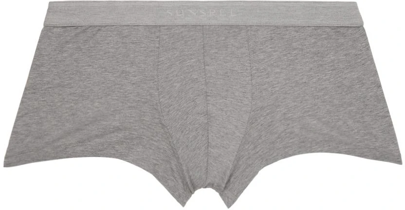 Sunspel Three-Pack Gray Boxers 2