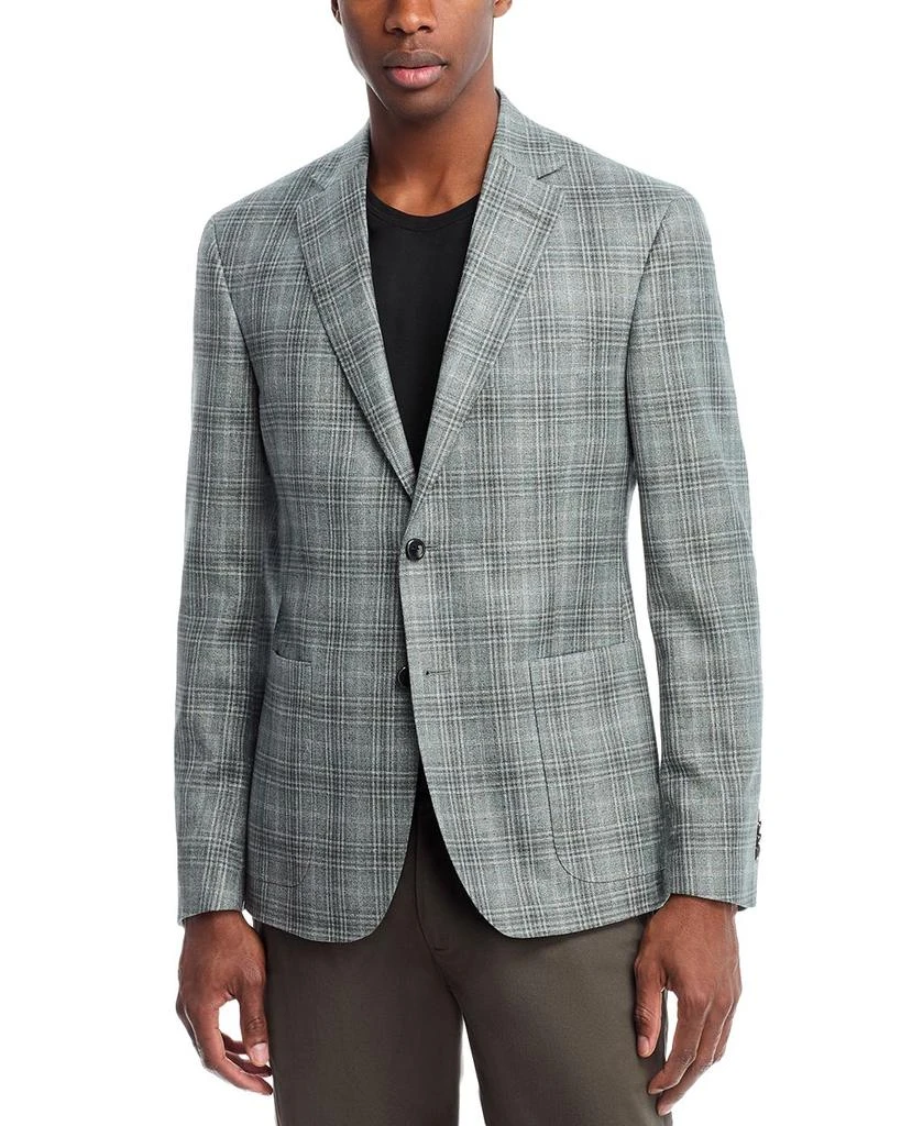 The Men's Store at Bloomingdale's Plaid Regular Fit Unstructured Sport Coat - Exclusive 1