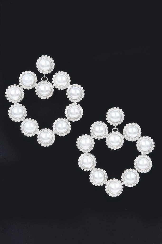 TRUEDAMES Faux Pearl Earring