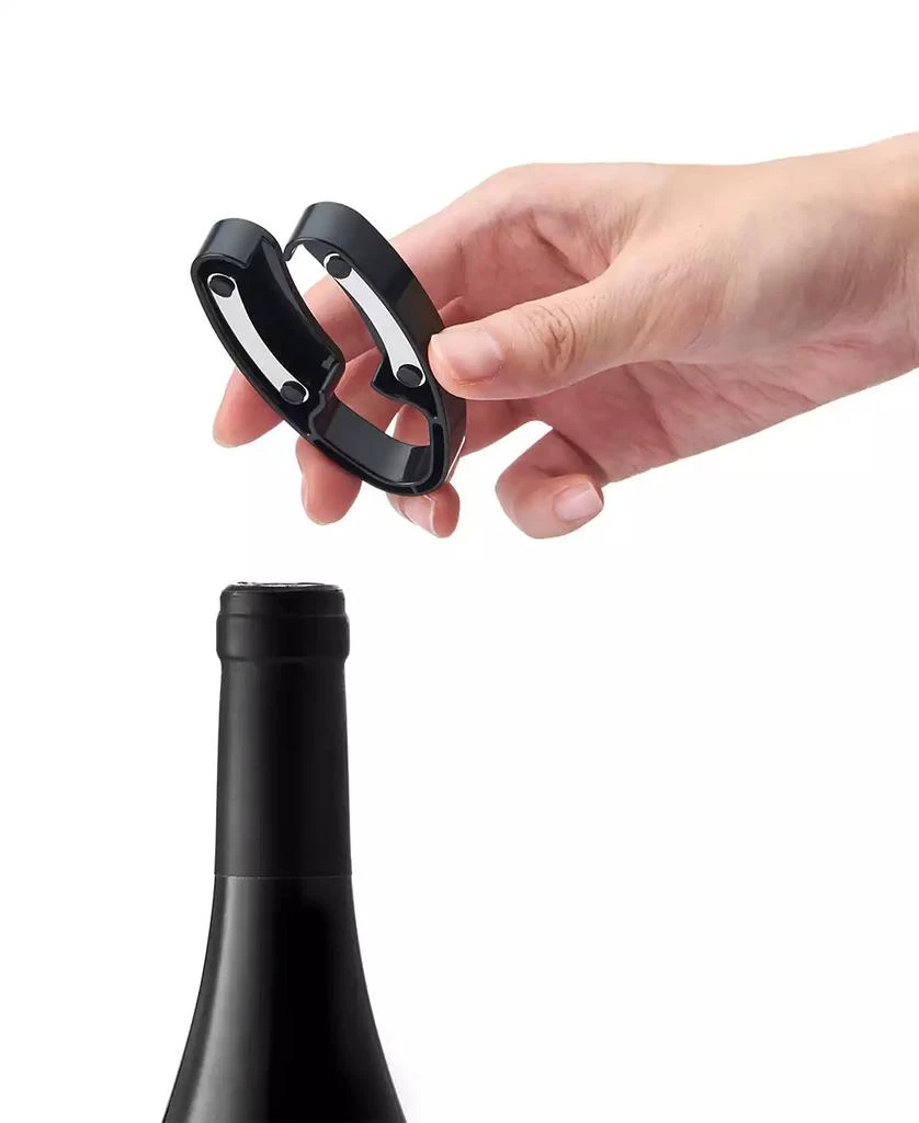 Rabbit Black Stainless Steel Wine Opener, 5 Piece Set 5