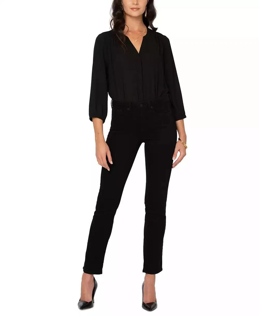 NYDJ Sheri Tummy-Control Slim-Leg Jeans 4
