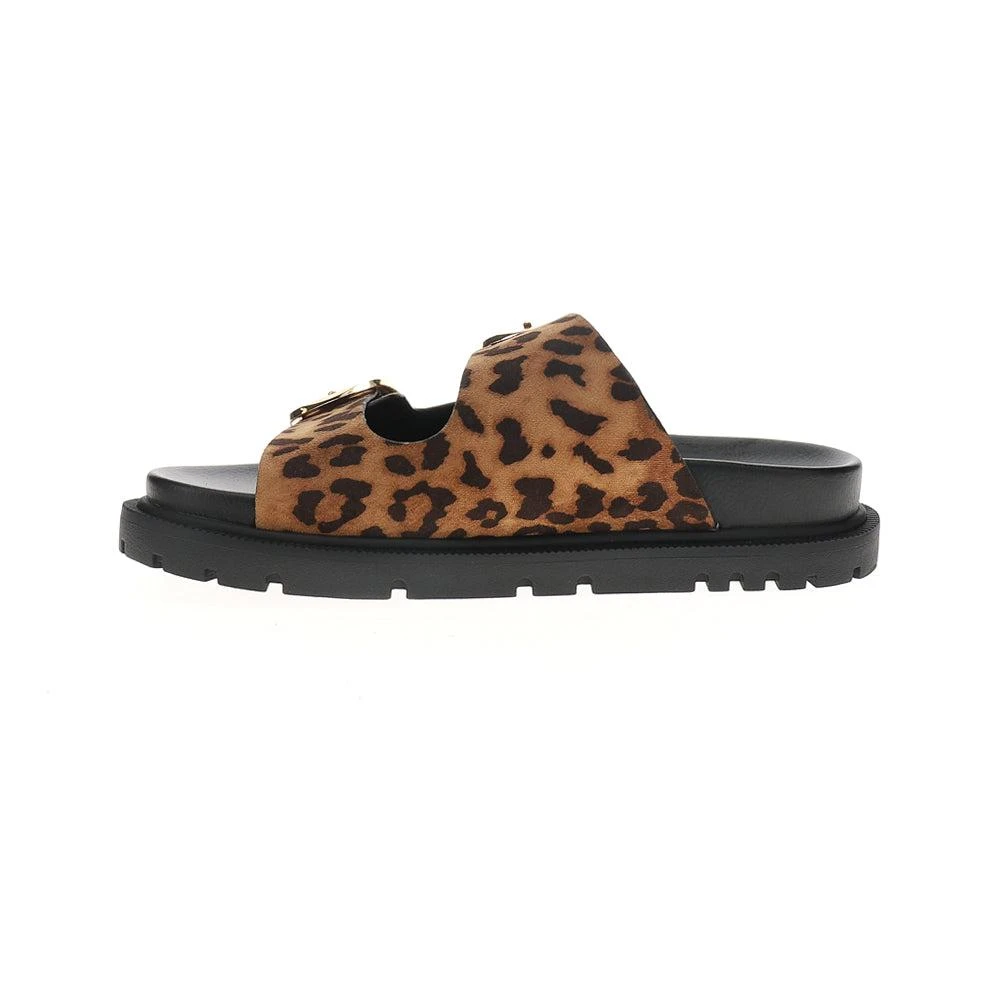 MIA Gen Leopard Flat Slide Sandals 3
