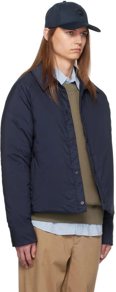 Canada Goose Navy Lodge Coach Down Jacket 2