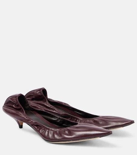 The Row Liisa leather pumps 1