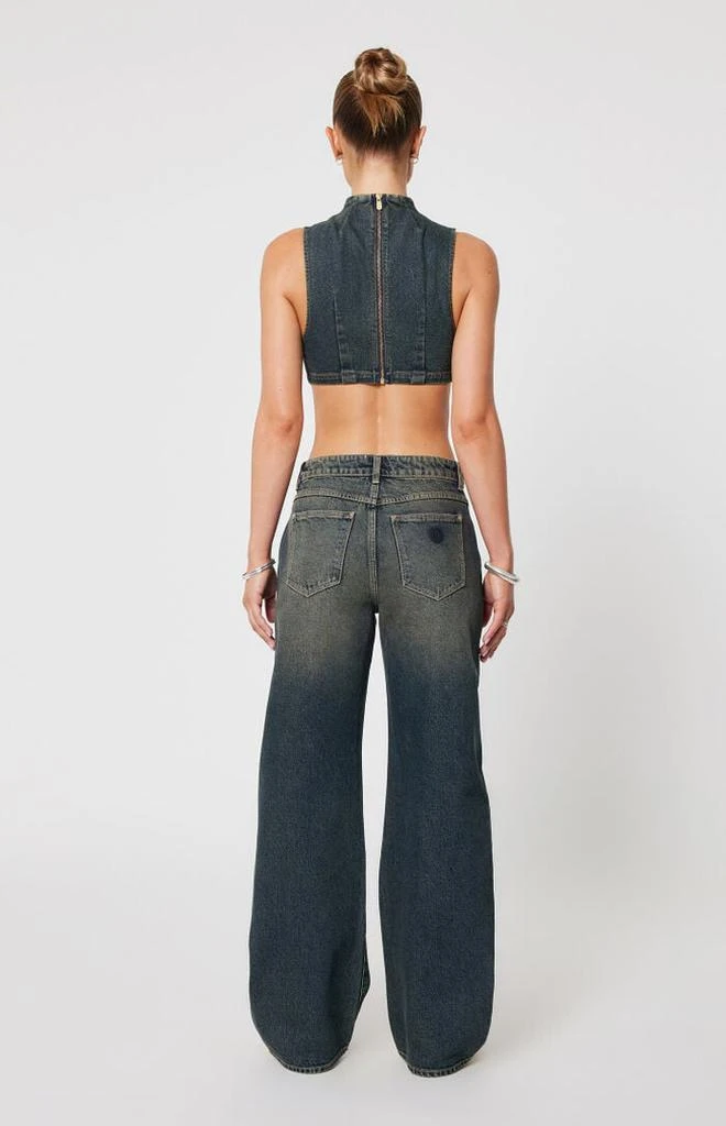 ABRAND 95 Paneled Low Rise Baggy Jeans 2