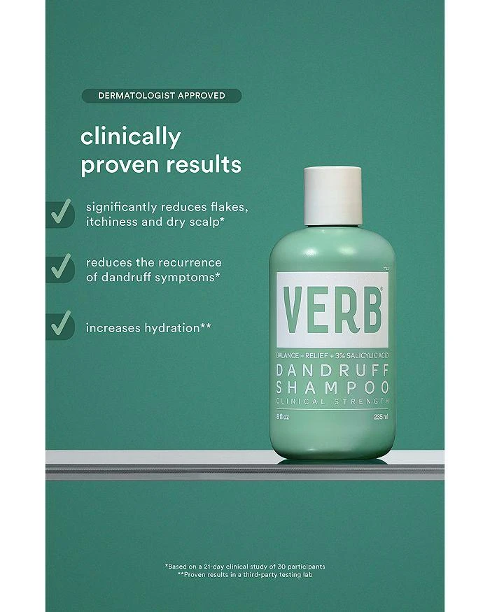 VERB Dandruff Shampoo 8 oz. 4