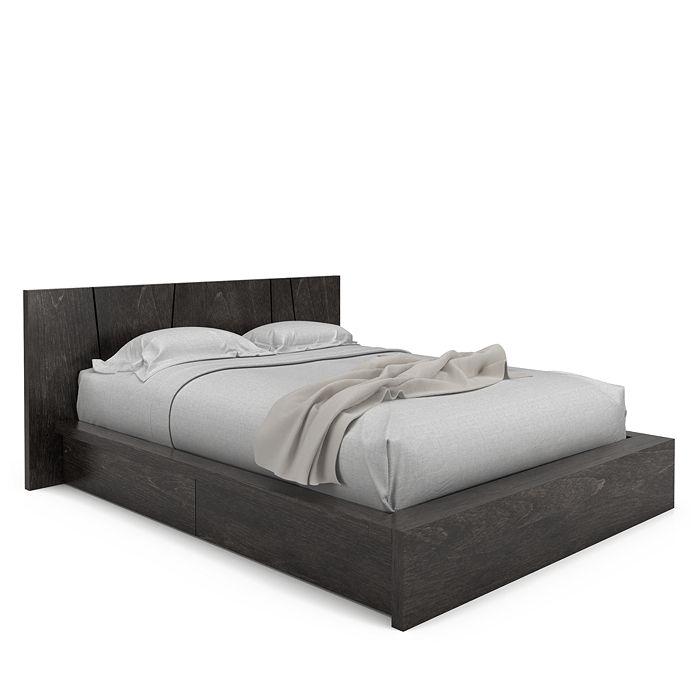Huppé Silk Queen Bed With Storage Drawers for Each Side