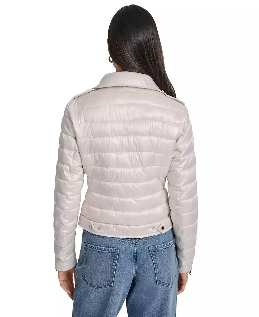 DKNY Women
s Lightweight Zip-Front Puffer Jacket 5