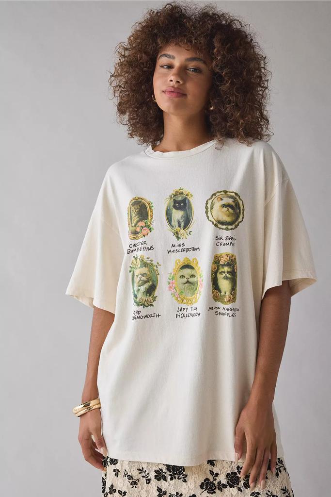 Urban Outfitters The Zombies Graphic Cotton T-Shirt Dress