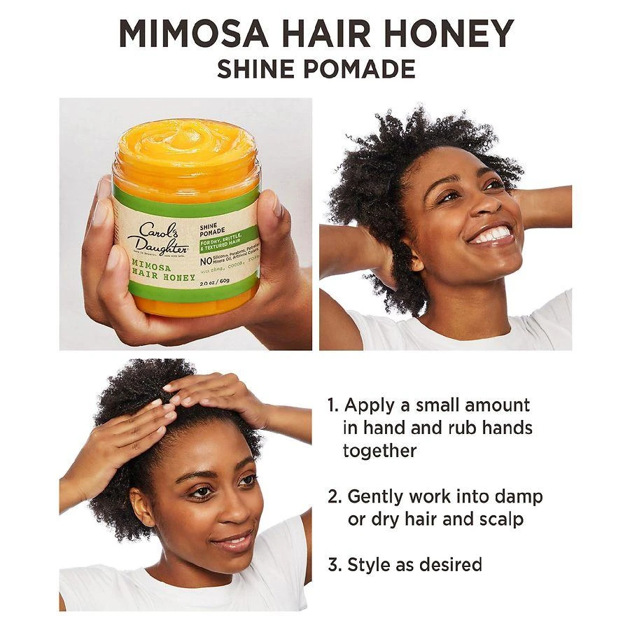 Carol's Daughter Moisturizing Shine Hair Pomade For Dry, Textured Hair 3
