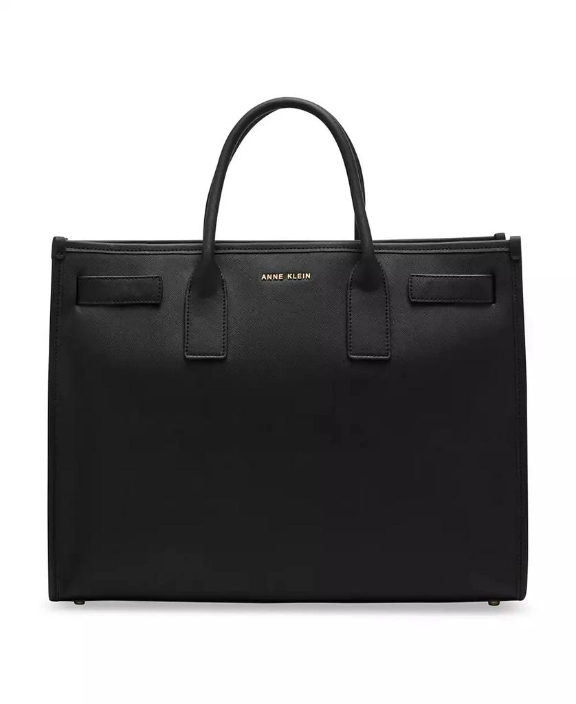 Anne Klein 3 Piece Work Bridge Snap Tote Bag 2