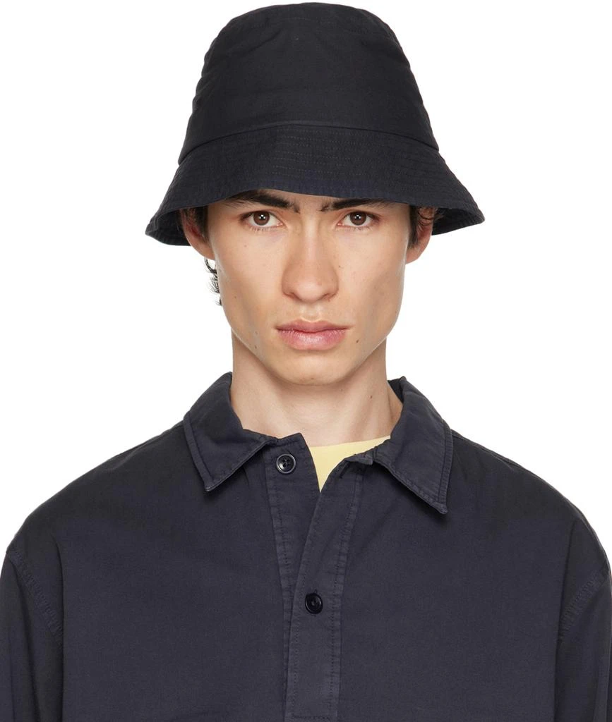 Norse Projects Navy Eco-Dye Bucket Hat 1
