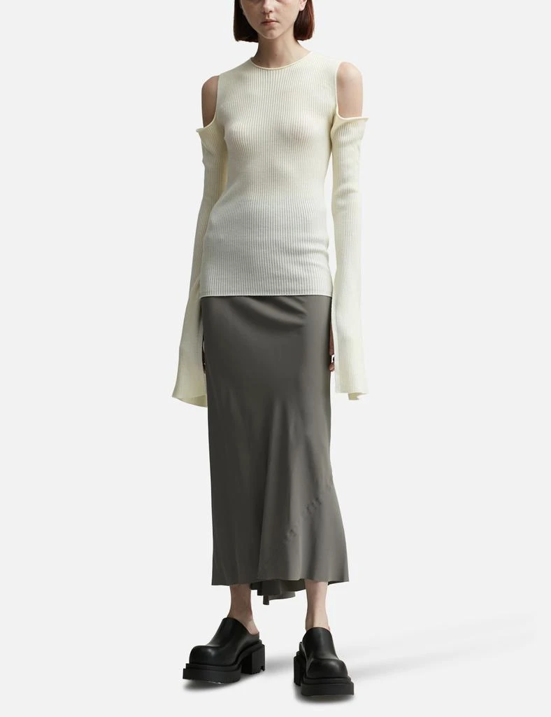 Rick Owens Calf Bias Skirt 4