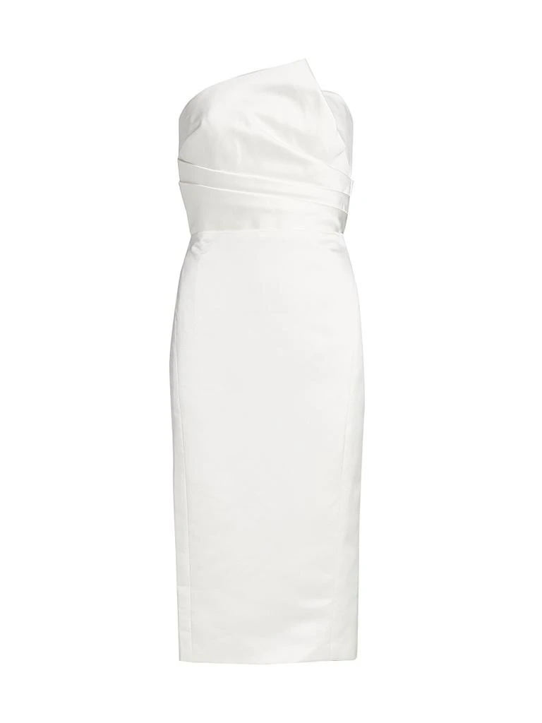 Amsale Strapless Slim Dress 1