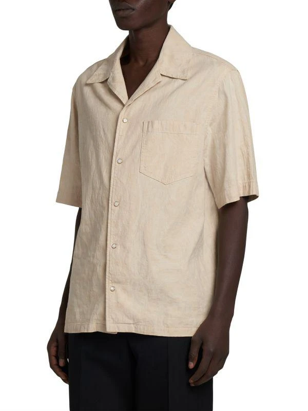 Versace Denim Short-Sleeve Shirt 3
