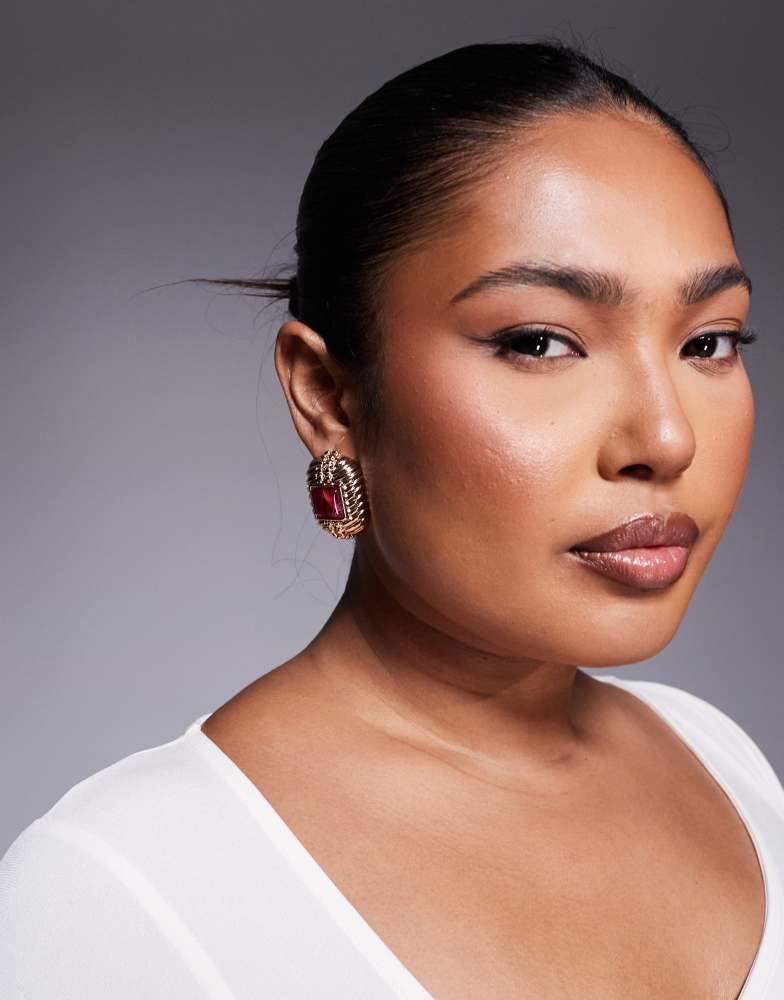8 Other Reasons 8 Other Reasons vintage inspired stud earrings in gold