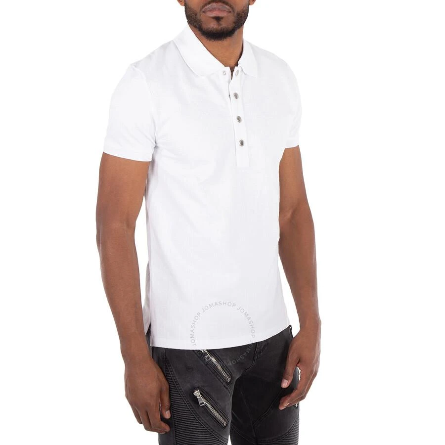 Balmain Cotton-Blend Polo Shirt 2