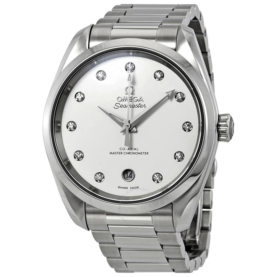 Omega Seamaster Aqua Terra Automatic Diamond Silver Dial Ladies Watch 220.10.38.20.52.001 1