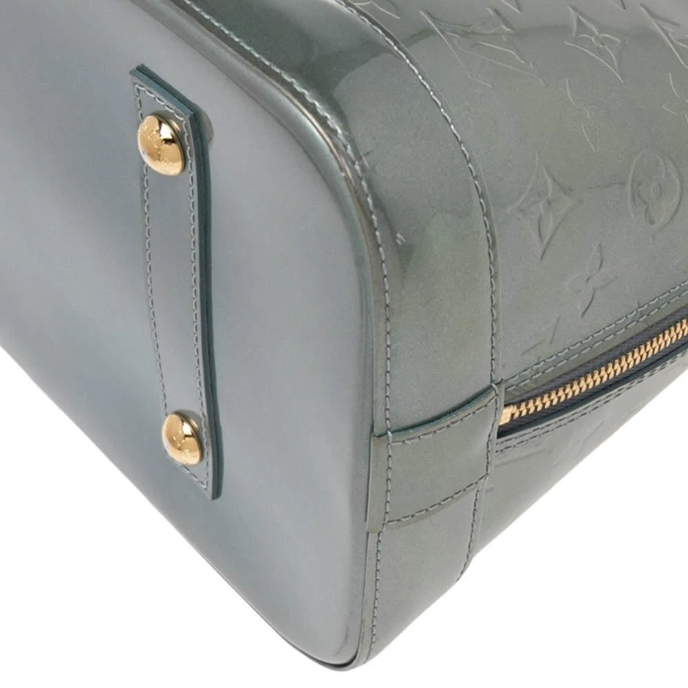Louis Vuitton Louis Vuitton Givre Monogram Vernis Alma GM Bag 14