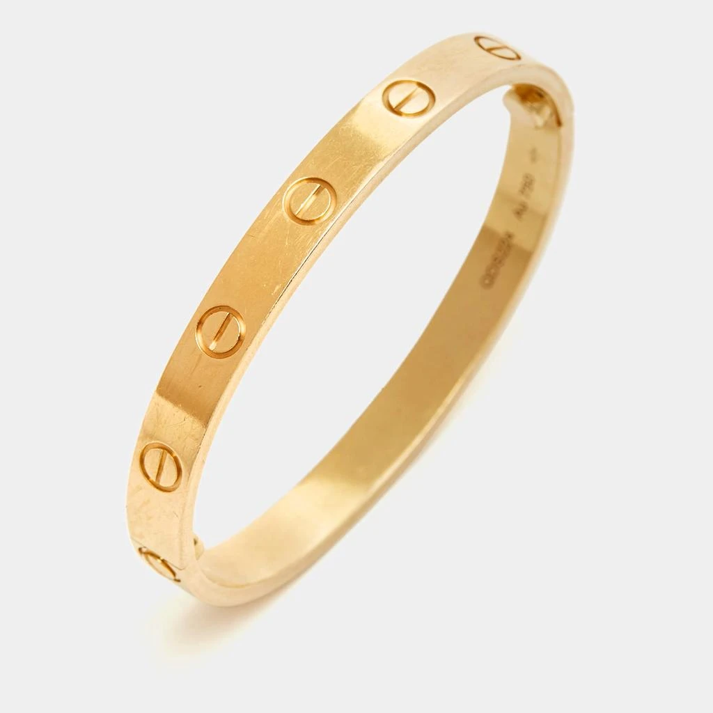 Cartier Cartier Love 18k Yellow Gold Bracelet 15 2