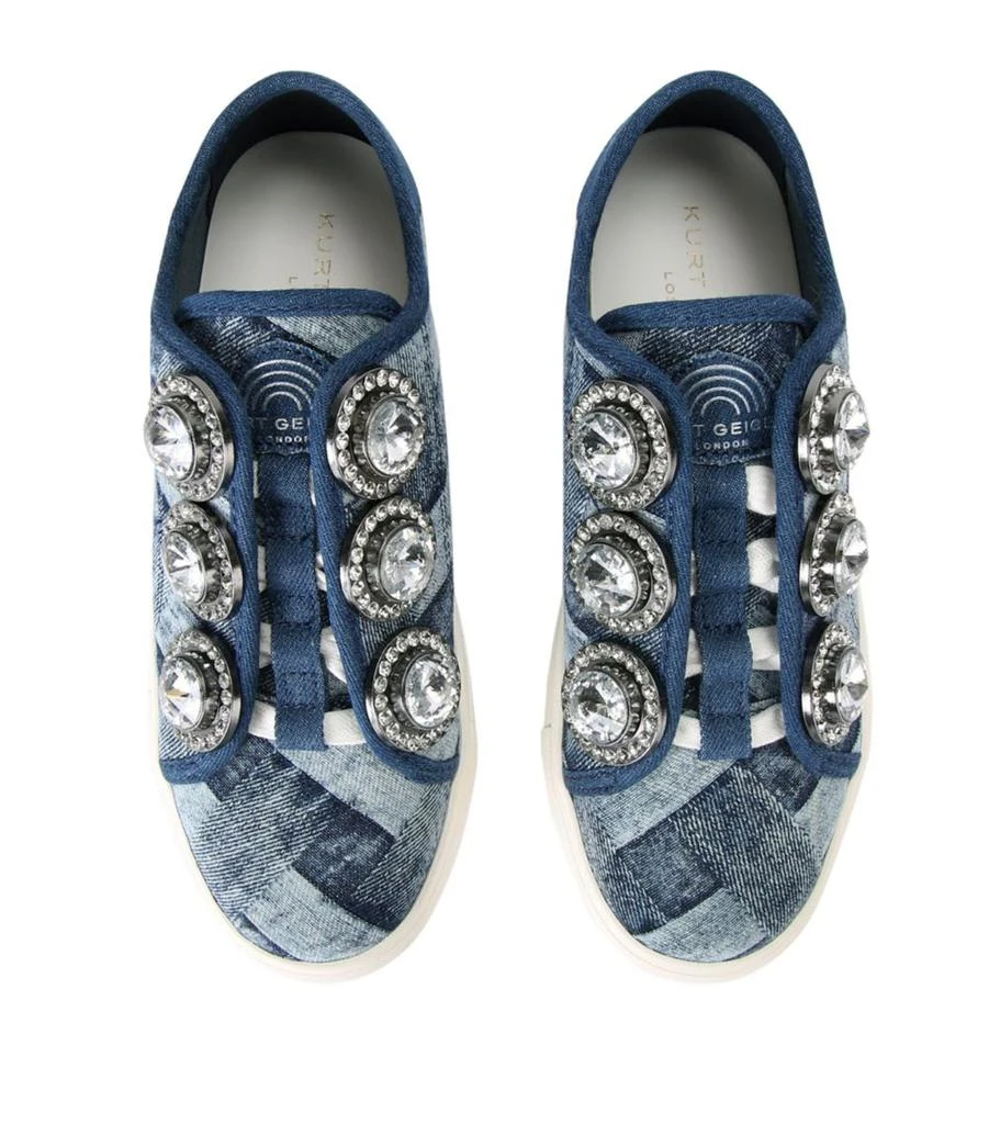 Kurt Geiger Denim Laney Octavia Sneakers 4