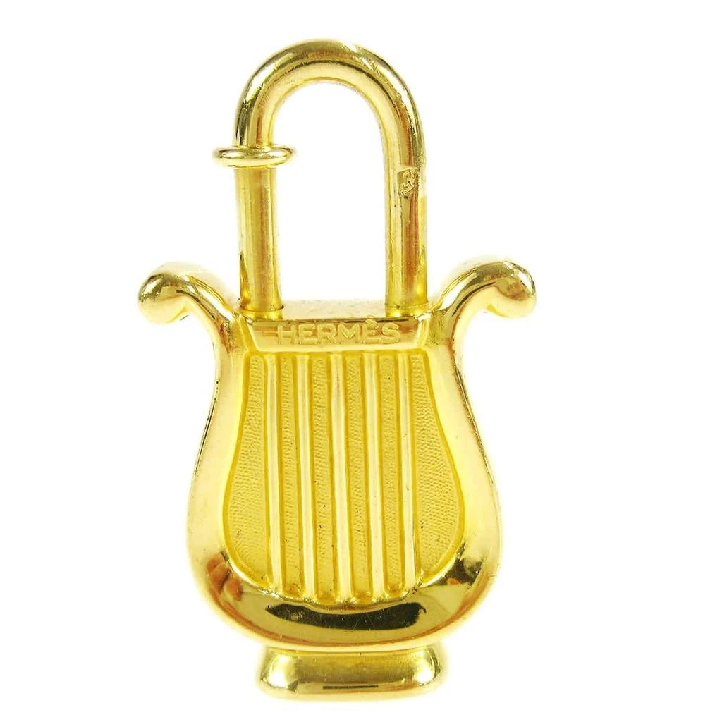 Hermes Harp Cadena Padlock 1996 Limited Metal Design  Charms And Keychains Accessory (Pre-Owned)