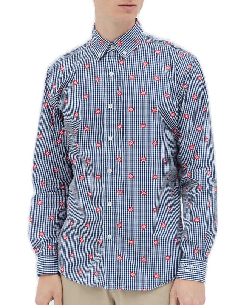 Human Made Human Made Heart Gingham Check Shirt