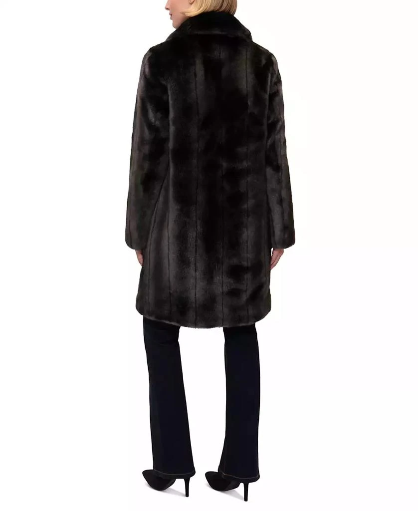 JONES NEW YORK Women's Faux-Fur Single-Breasted Blazer Coat 2