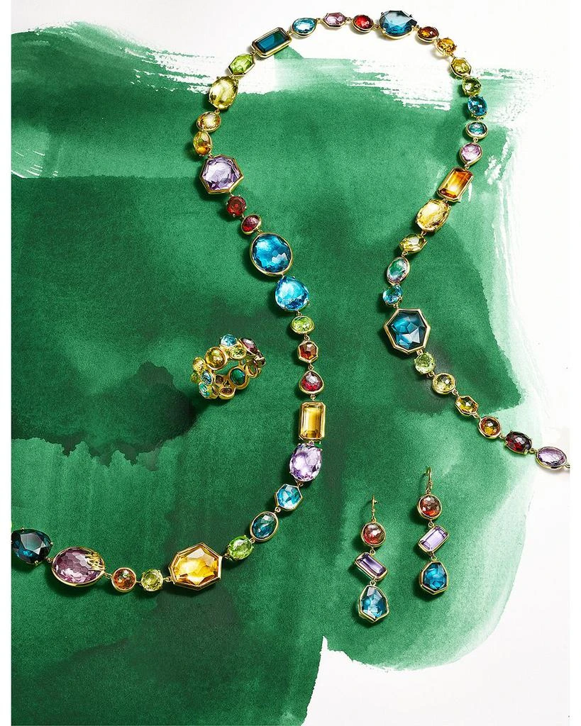 Ippolita 18K Yellow Gold Rock Candy® Multi Stone Mixed Cut Bezel Statement Ring - Exclusive 4