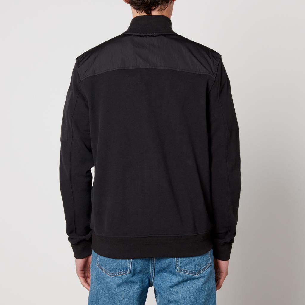 Belstaff Belstaff Hudson Cotton-Jersey and Shell Sweatshirt