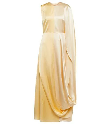 ROKSANDA Nara silk satin midi dress 1