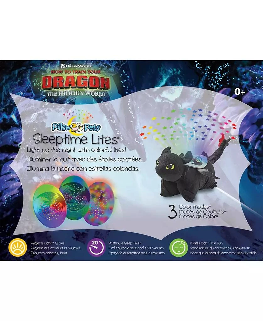 Pillow Pets Nbc Universal Toothless Sleeptime Lite Night Light Plush Toy 6