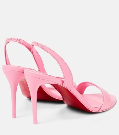 Christian Louboutin O Marylin 85 leather slingback sandals 3
