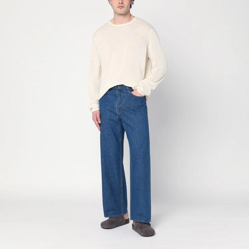 AURALEE Ivory cashmere sweater 2