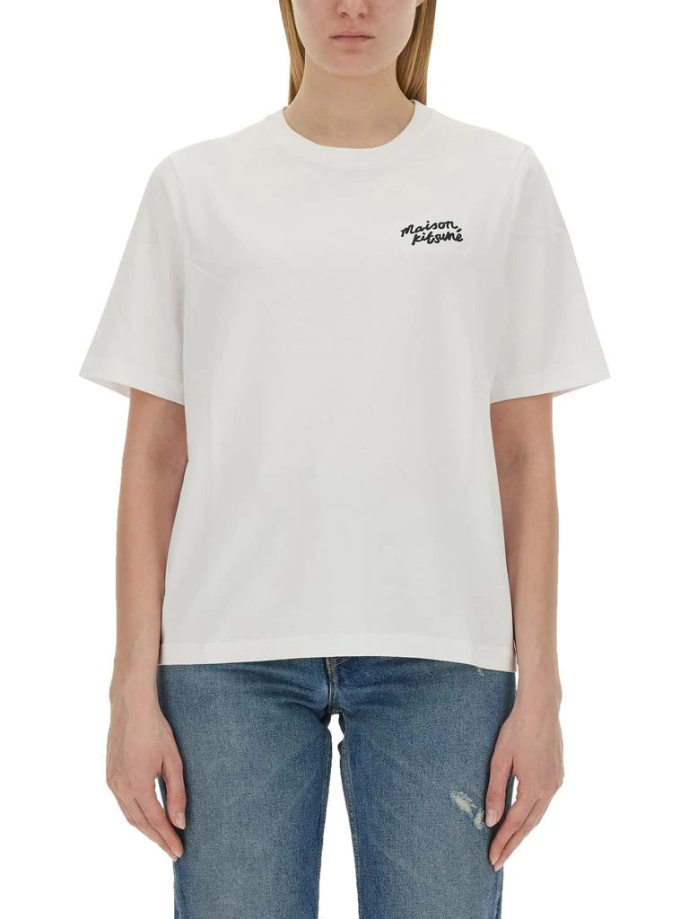 Maison Kitsuné T-shirt With Logo 1