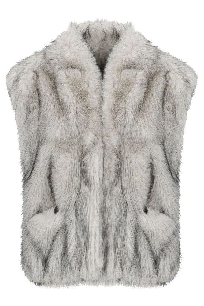 Betta Corradi Betta Corradi Sleeveless Fur Vest 1