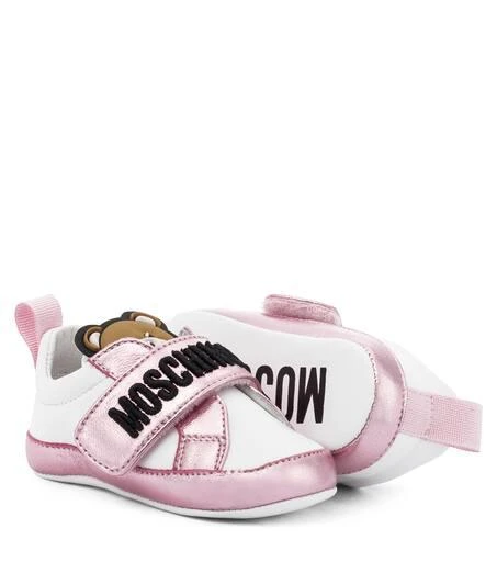 Moschino Baby leather sneakers 5