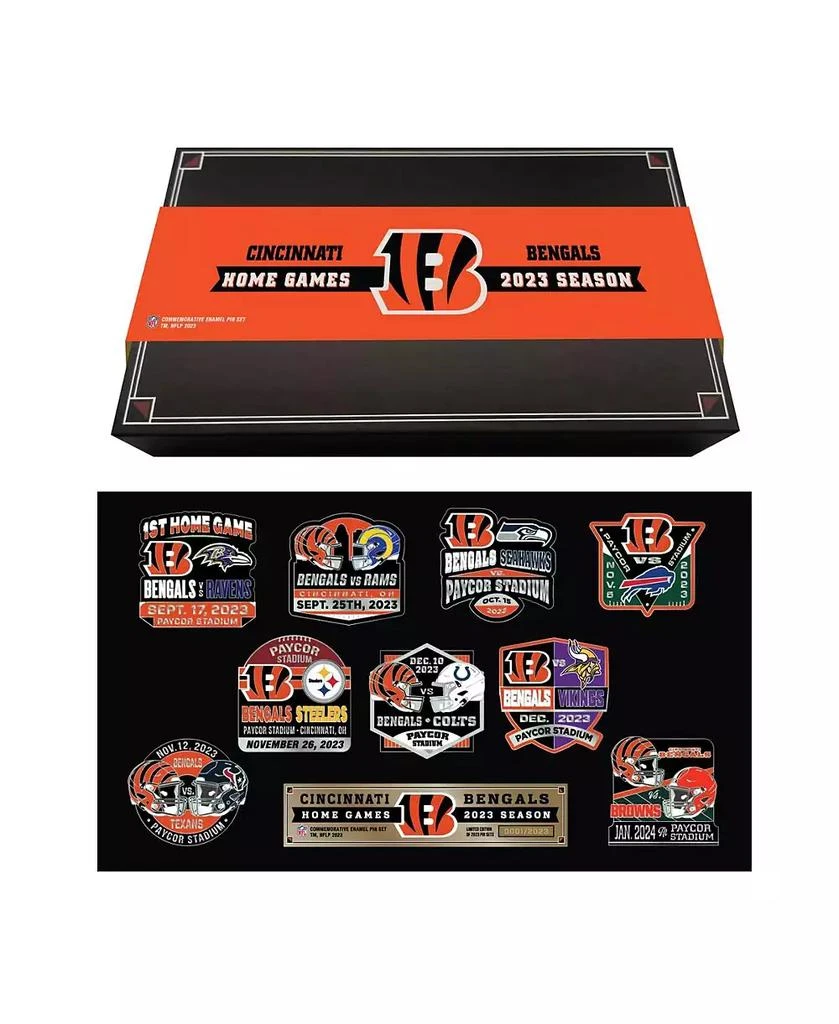 Mojo Licensing Cincinnati Bengals 2023-24 Game Day Pin Collector Set 1