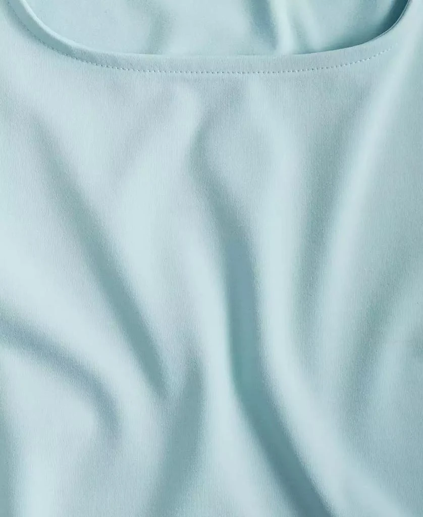 On 34th Women's Cap-Sleeve Square-Neck Tee, Created for Macy's 3