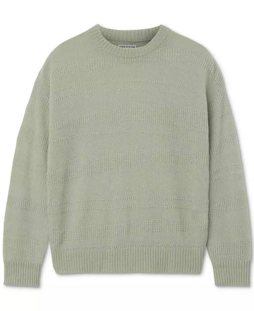 Frank And Oak Women's Openknit Stripe Crewneck Long-Sleeve Sweater 5