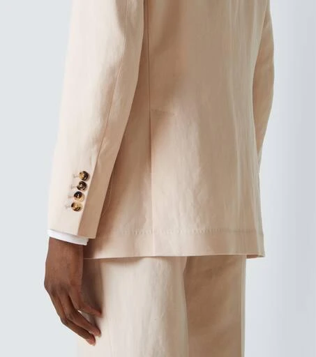 Brunello Cucinelli Double-breasted linen suit 7