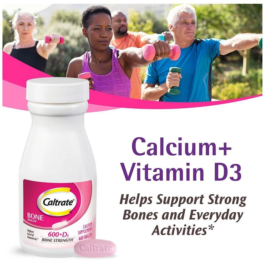 Caltrate Calcium and Vitamin D Supplement Tablets 3