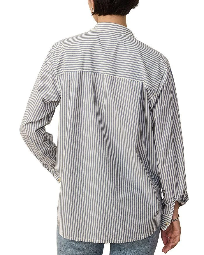 Marine Layer Jane Cali Poplin Stripe Shirt 2